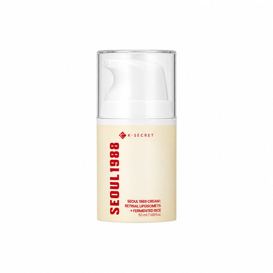 BOttle for K-SECRET SEOUL 1988 Cream Retinal Liposome 1% + Fermented Rice (50 mL)
