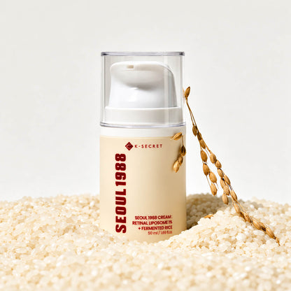 Graphic for K-SECRET SEOUL 1988 Cream Retinal Liposome 1% + Fermented Rice (50 mL)