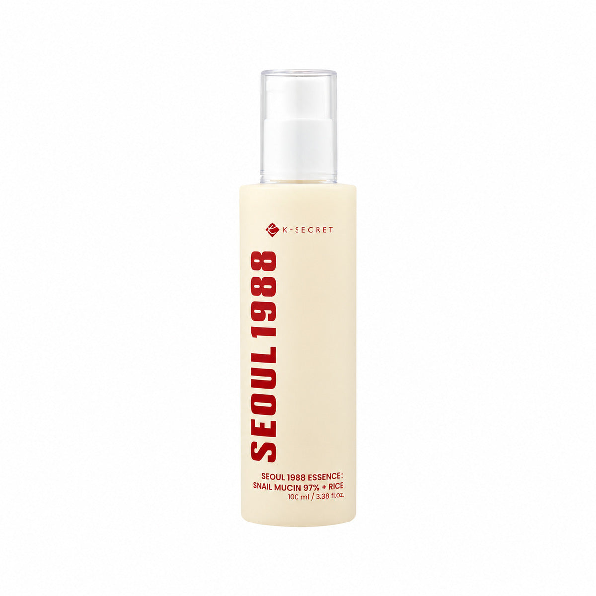 Bottle K-SECRET SEOUL 1988 Essence Snail Mucin 97% + Rice (100 mL)