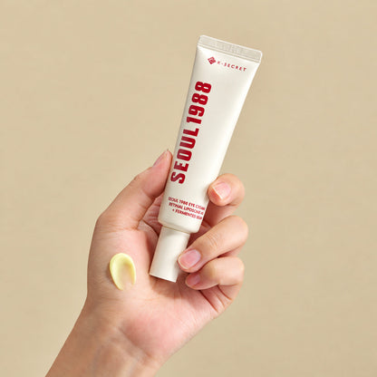 Skin smear for K-SECRET SEOUL 1988 Eye Cream Retinal Liposome 4% + Fermented Bean (30 mL)