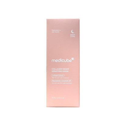 Label for medicube Collagen Night Wrapping Mask (75 mL)