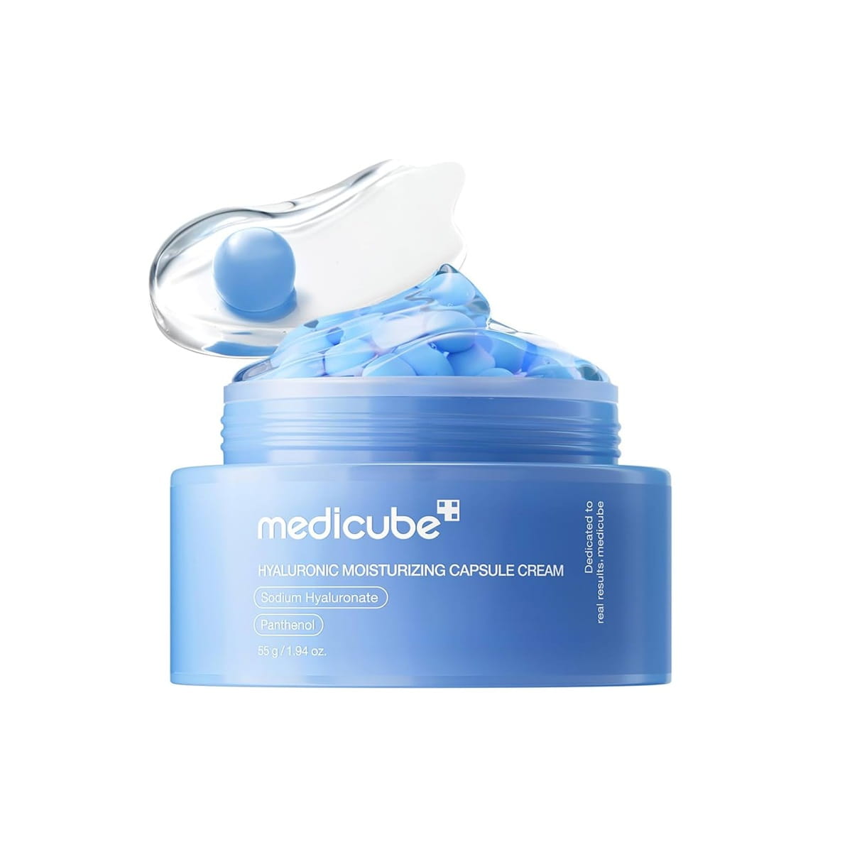 Jar for medicube Hyaluronic Moisturizing Capsule Cream (55 grams)