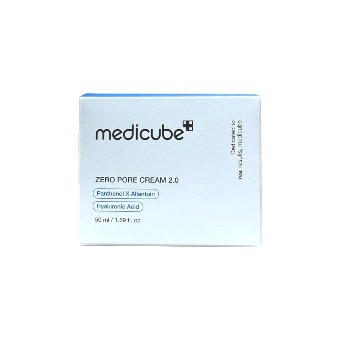 Label for medicube Zero Pore Cream 2.0 (50 mL)