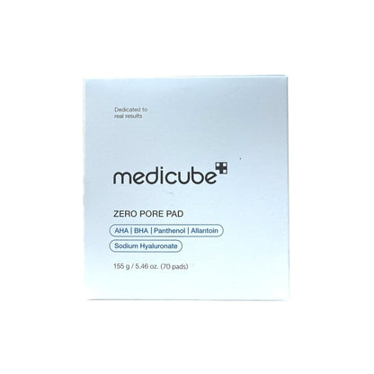 Label for medicube Zero Pore Pad 2.0 (70 pads)
