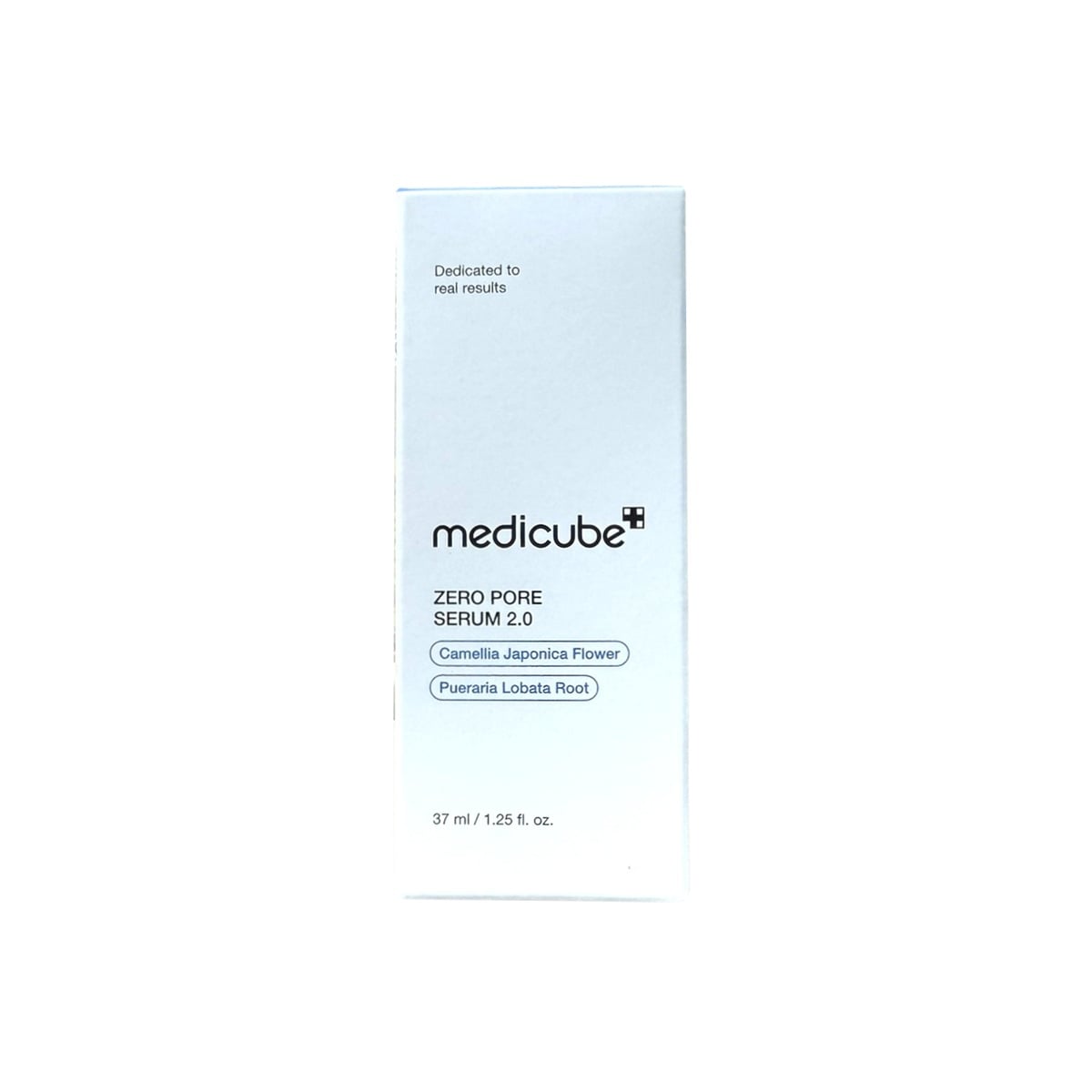 Product label for medicube Zero Pore Serum (37 mL)