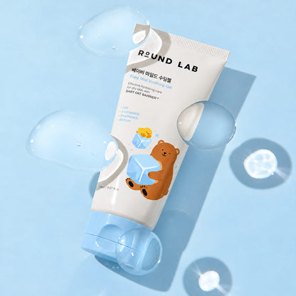 Bubbles graphic Round Lab Baby Mild Top to Toe Wash (300 mL)