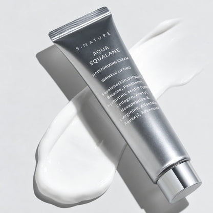 Cream smear for S.Nature Aqua Squalane Moisturizing Cream (60 mL)