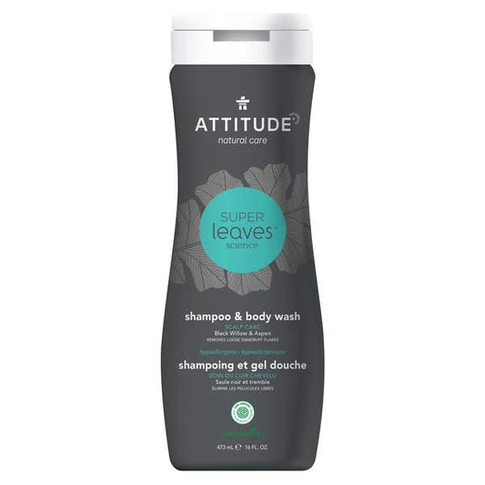 ATTITUDE Super Leaves 2-in-1 Shampoo & Body Wash - Scalp (473 mL)