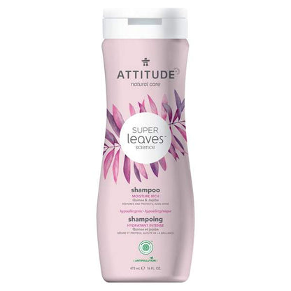 ATTITUDE Super Leaves Natural Shampoo - Moisture Rich (473 mL)