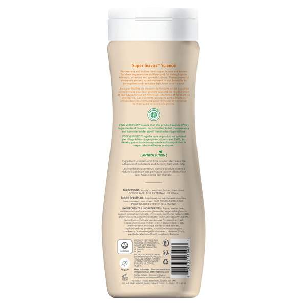 Description, ingredients, warnings for ATTITUDE Super Leaves Natural Shampoo - Volume & Shine (473 mL)