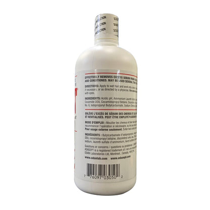 Uses, DIrections, Ingredients for Adasept Revitalizing Shampoo Treatment for Oily Hair (500 mL) 1 of 2