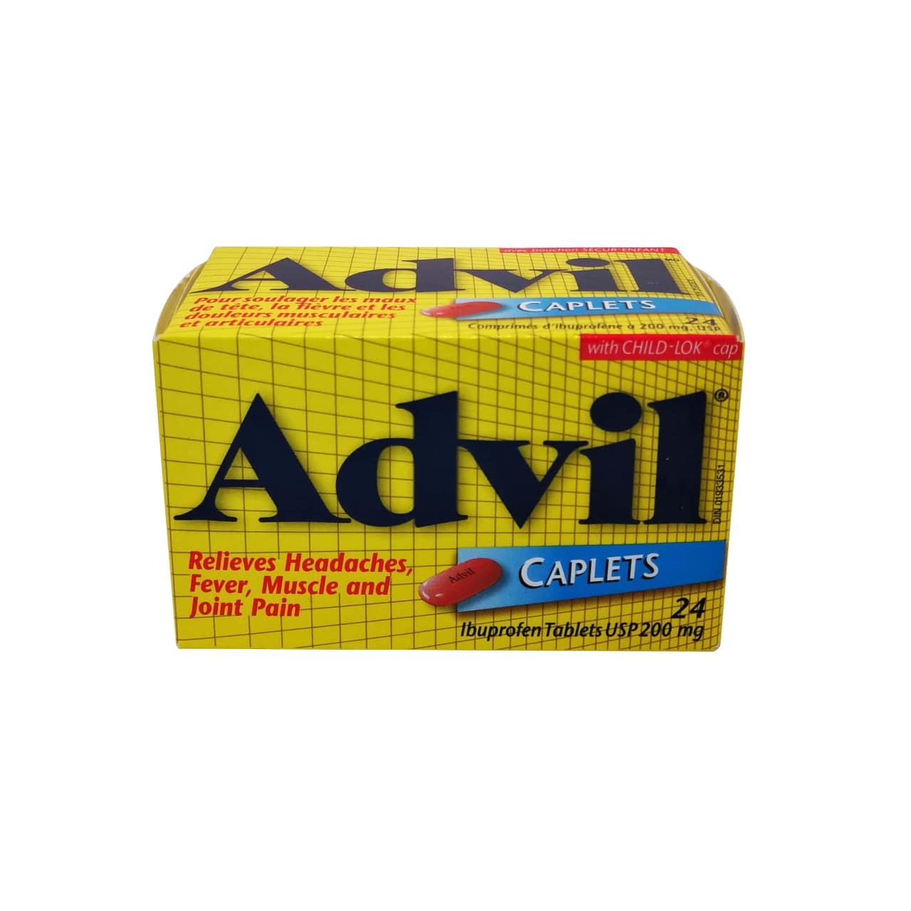 Adivil Label Advil Ibuprofen 200mg (24 Caplets) – beyondRx.ca (by 99 Pharmacy)