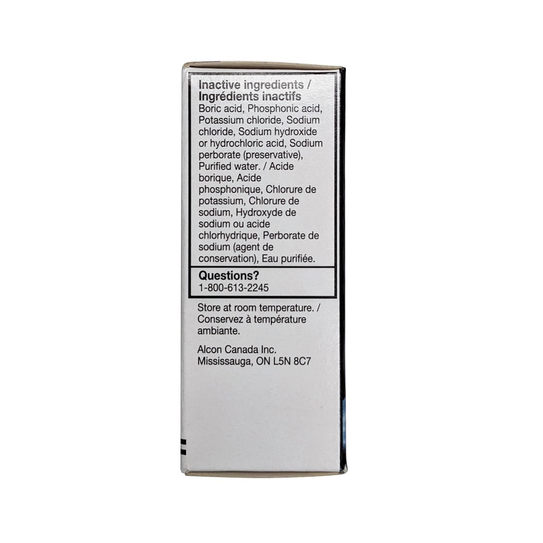 Drug facts for Alcon GenTeal Artificial Tears Hypromellose Opthalmic Solution 3 mg / mL (10 mL) 3 of 3