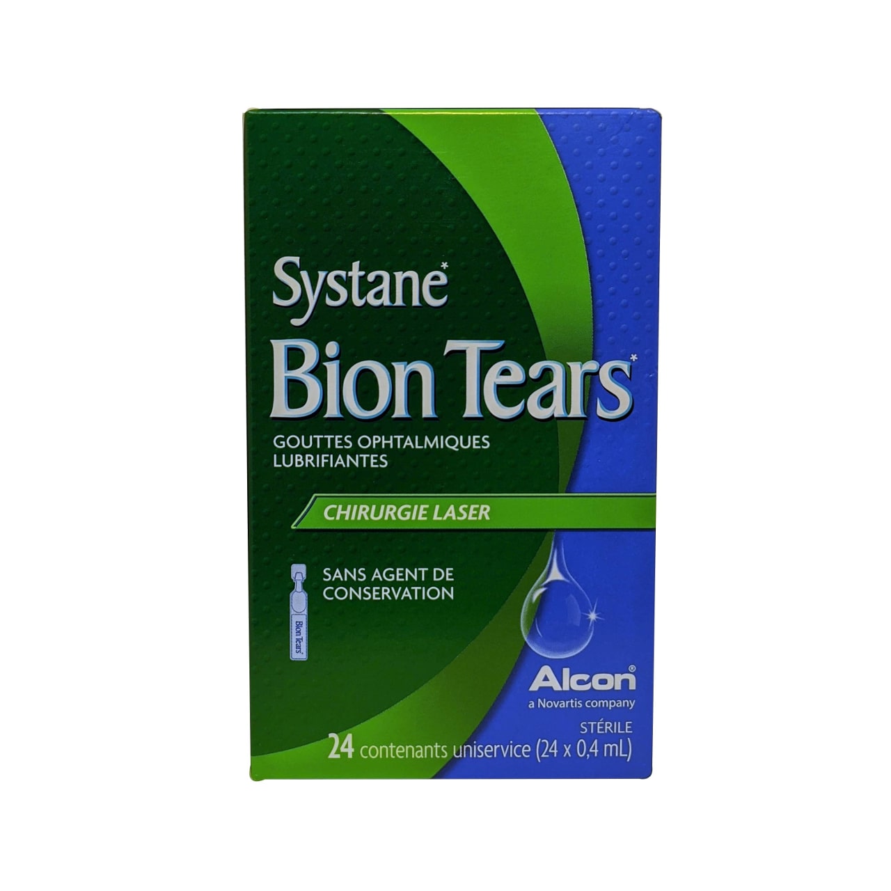 French package label for Alcon Systane Bion Tears 