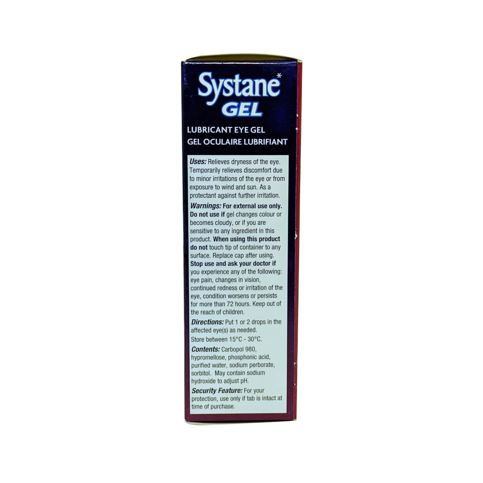 Alcon Systane Gel Anytime Protection Lubricant Eye Gel (10 mL) beyondRx.ca (by 99 Pharmacy) Alcon Systane Gel Anytime Protection Lubricant Eye Gel (10 mL) beyondRx.ca (by 99 Pharmacy)