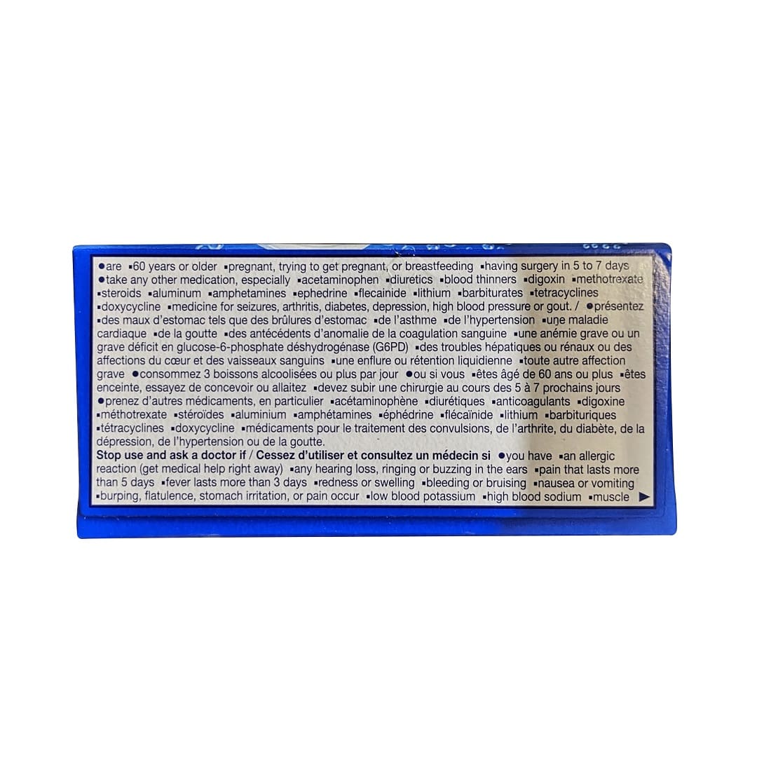 Warnings for Alka-Seltzer Acetylsalicylic Acid Effervescent Tablets (36 tablets)