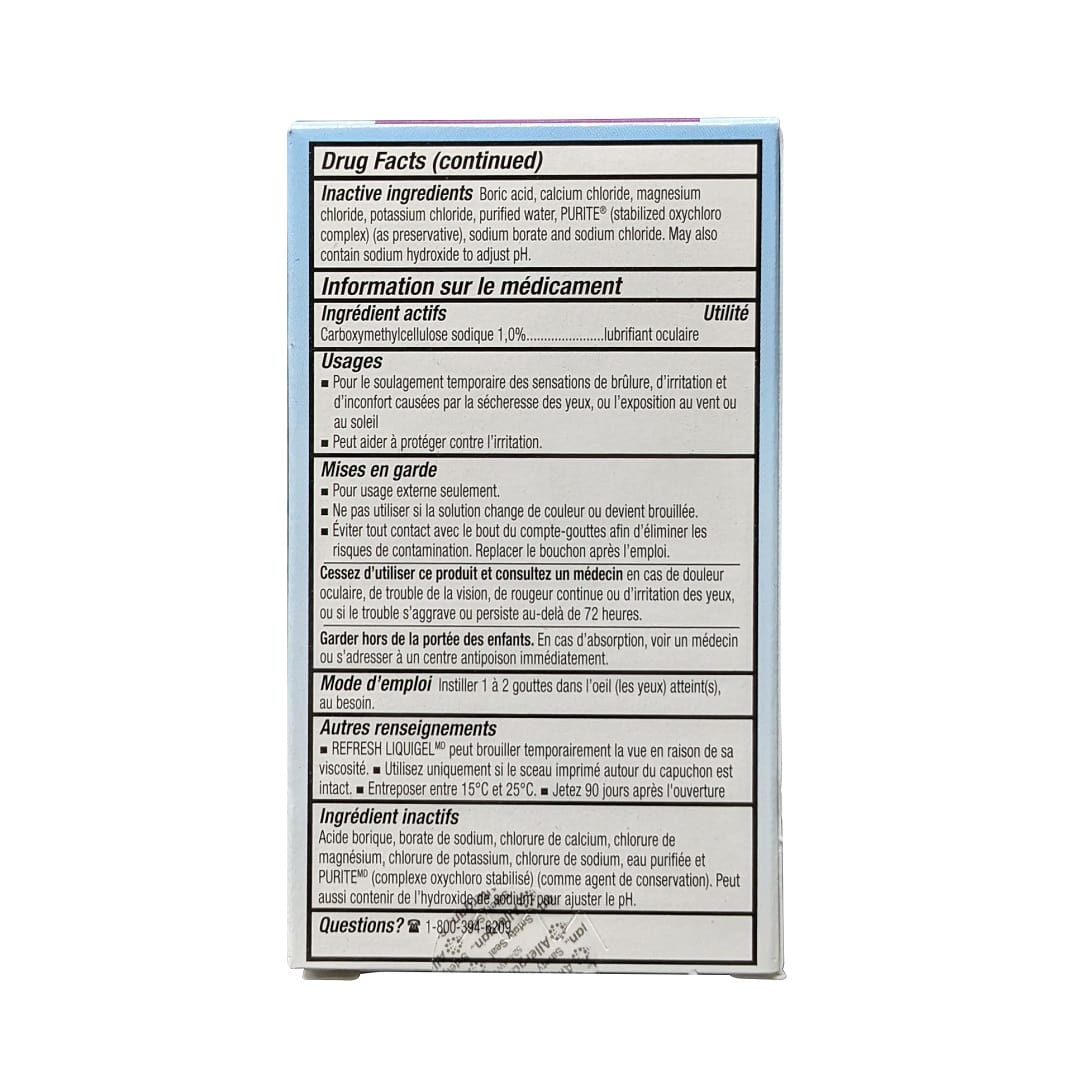 Allergan Refresh Liquigel Lubricant Eye Drops (2 x 15 mL) – beyondRx.ca ...