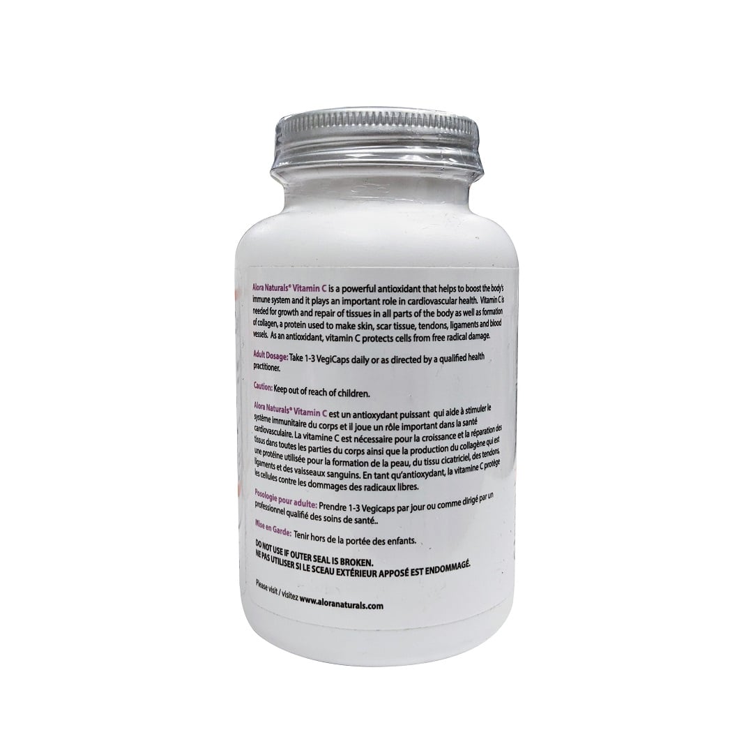 Description, dosage for Alora Naturals Vitamin C 500 mg (90 capsules)