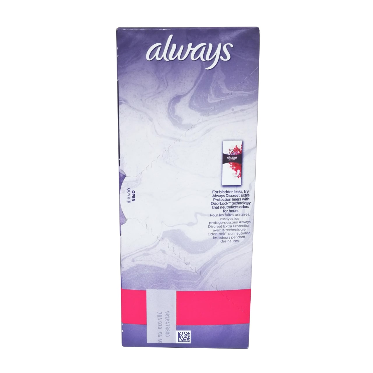 Product details for Always Daily Liners Xtra Protection Extra Long 2 of 3