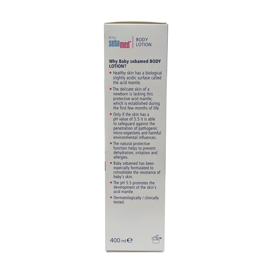 Features of Baby Sebamed Baby Lotion with Camomile (400 mL)