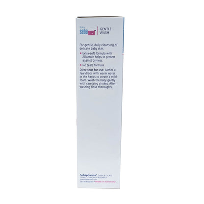Product details for Baby Sebamed Gentle Wash for Delicate Skin with Allantoin 400 mL in English