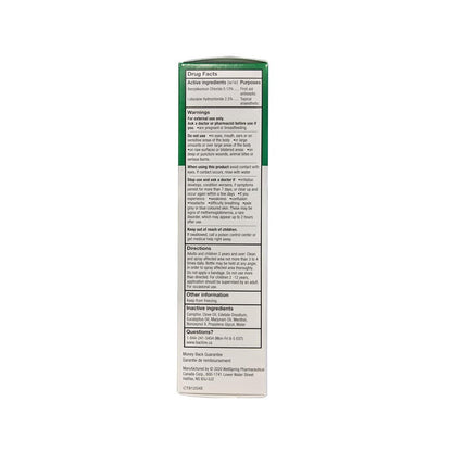 Ingredients, warnings, directions for Bactine Antiseptic First Aid Spray (105 mL) in English