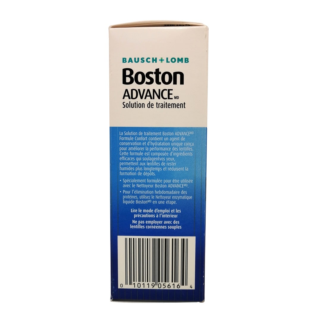 Descirption for Bausch & Lomb Boston Advance Conditioning Solution for Rigid Contact Lens (105mL) in French