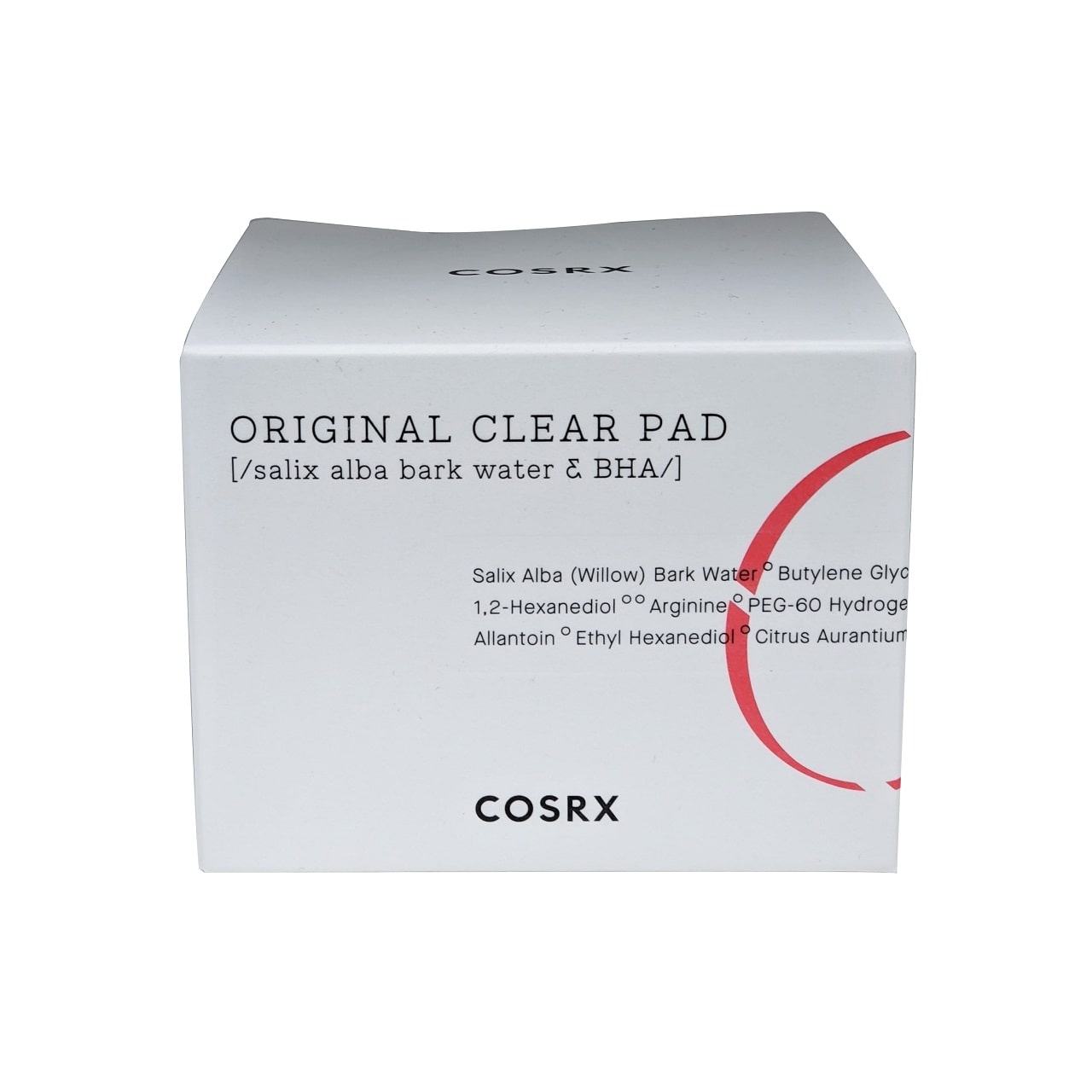 Product label for COSRX One Step Original Clear Pad