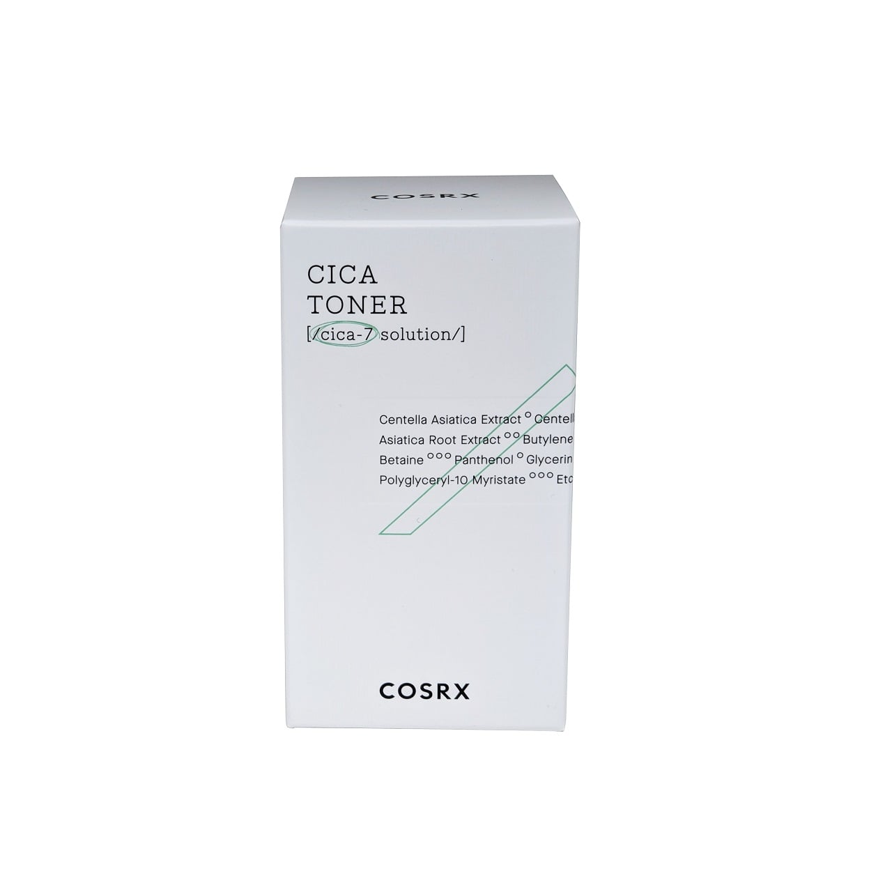 Product label for COSRX Pure Fit Cica Toner