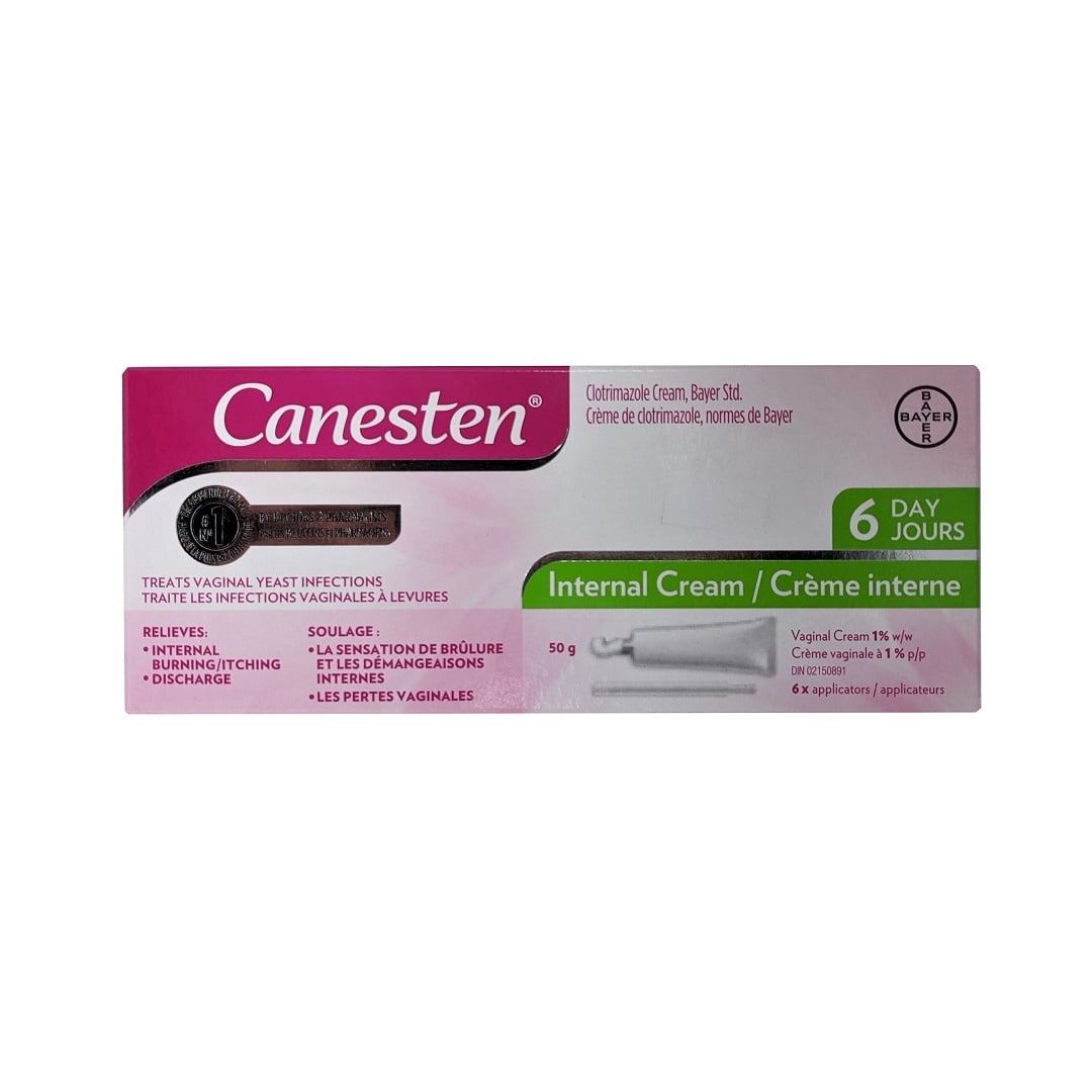 Cannex Cream Canesten 6 Day Vaginal Cream (50 grams) – beyondRx.ca (by 99 Pharmacy)