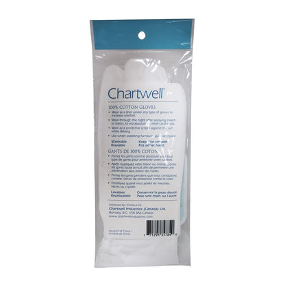 Chartwell 100% Cotton Gloves (Large)
