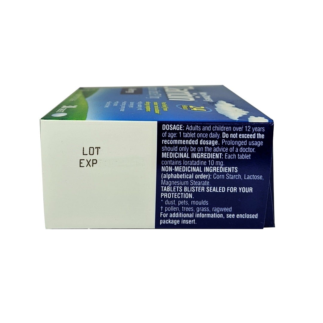 Dosage and ingredients for Claritin Non-Drowsy Loratadine 10mg