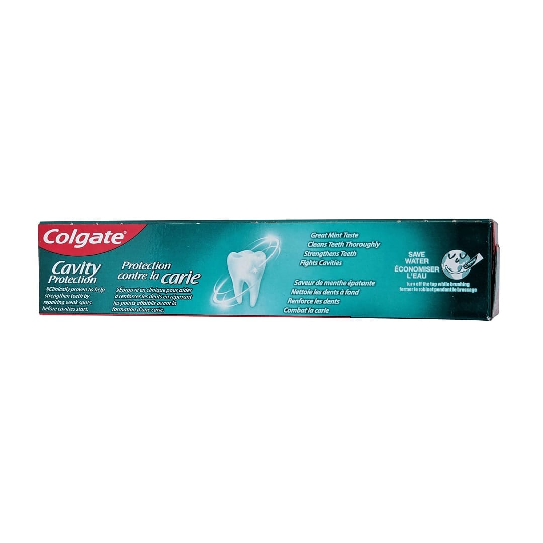 Info on cavity protection for Colgate Winterfresh Toothpaste Cavity Protection (95 mL)