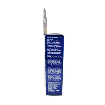 Ingredients, use, and directions for Compound W Maximum Strength Fast Acting Gel in English