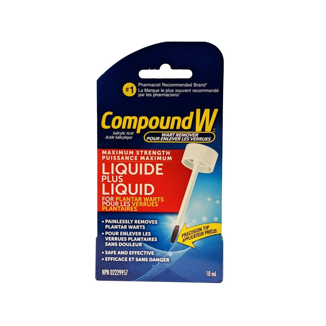 Compound W Strength Compound W Maximum Strength Liquid Wart Remover (10 mL) – beyondRx.ca ...