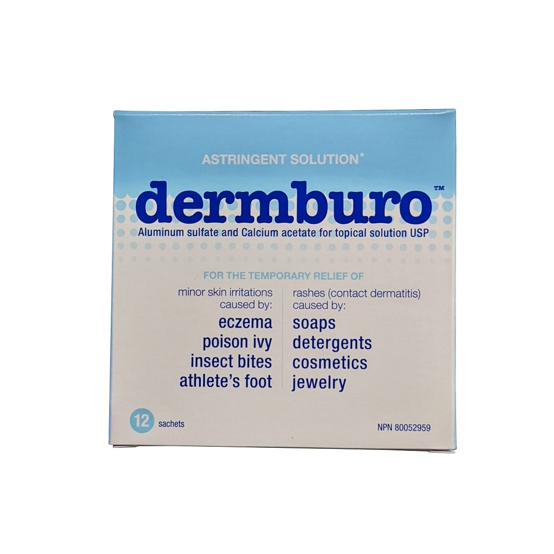 Dermburo Astringent Solution (12 count) – beyondRx.ca (by 99 Pharmacy)