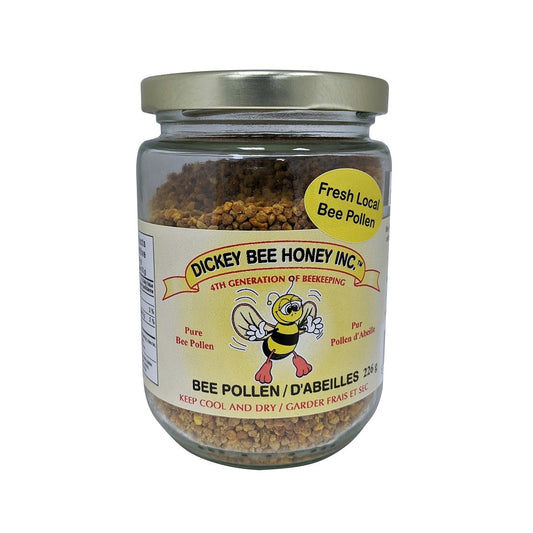 Product label for Dickey Bee Honey Bee Pollen