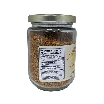 Nutrition facts for Dickey Bee Honey Bee Pollen