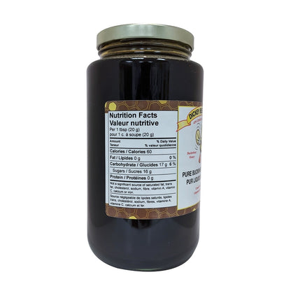 Nutrition facts for Dickey Bee Honey Pure Buckwheat Liquid Honey 1kg