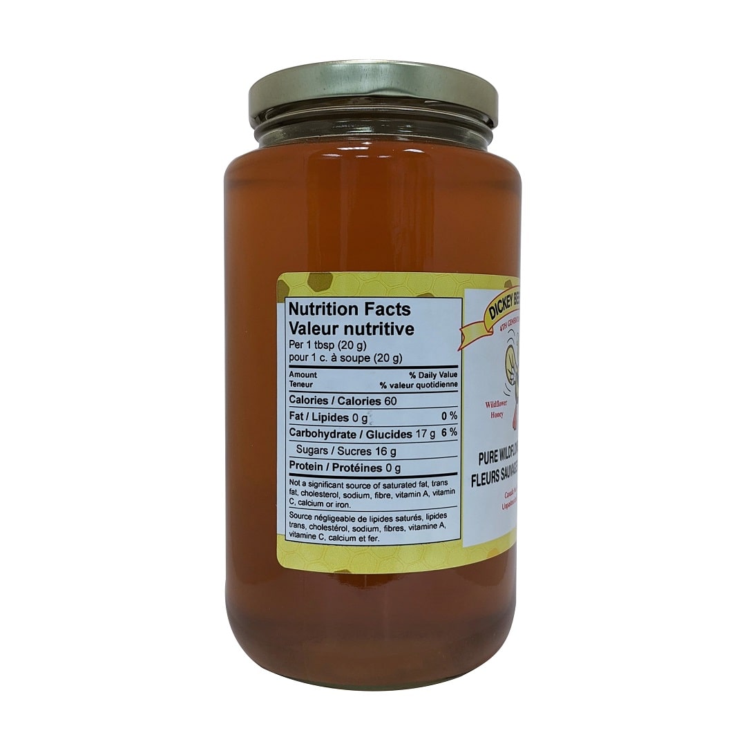 Dickey Bee Honey Pure Wildflower Liquid Honey (1 kg)