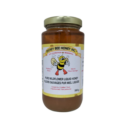 Dickey Bee Honey Pure Wildflower Liquid Honey (500 g)