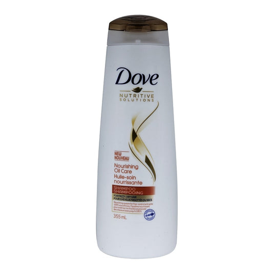 Product label for Dove Nutritive Solutions Nourishing Oil Care (355mL)