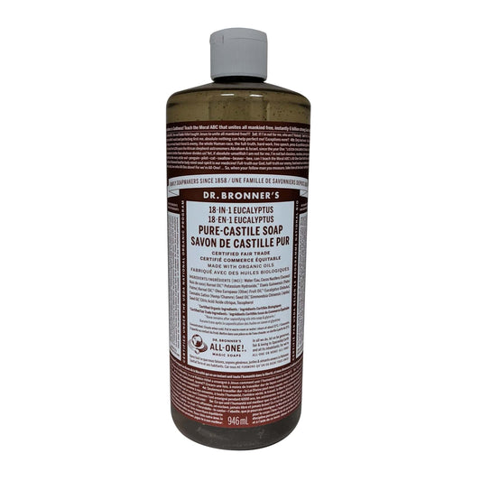 Dr. Bronner's Eucalyptus Pure Castile Liquid Soap (946 mL)