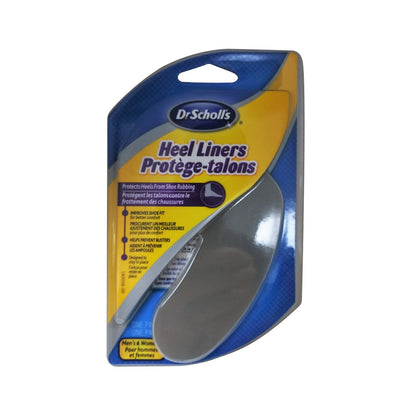 Product label for Dr. Scholl's Heel Liners