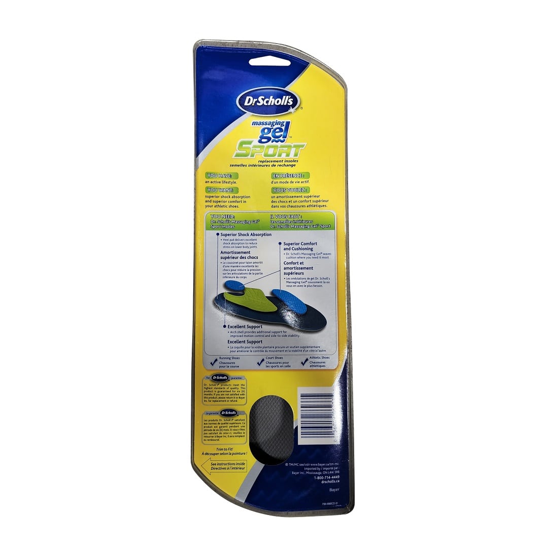 Dr scholl's sale massaging gel inserts