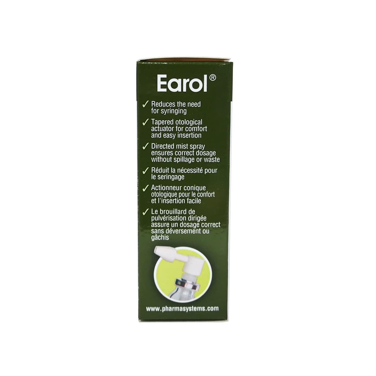 Benefits of Earol Olive Oil Ear Wax Removal Spray Kit