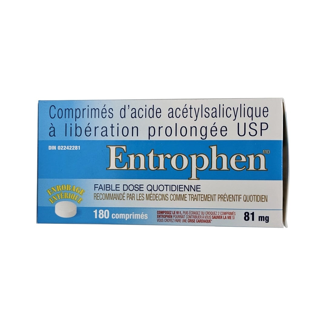 Entrophen Entrophen Acetylsalicylic Acid 81mg Delayed Release Tablets (180 table ...