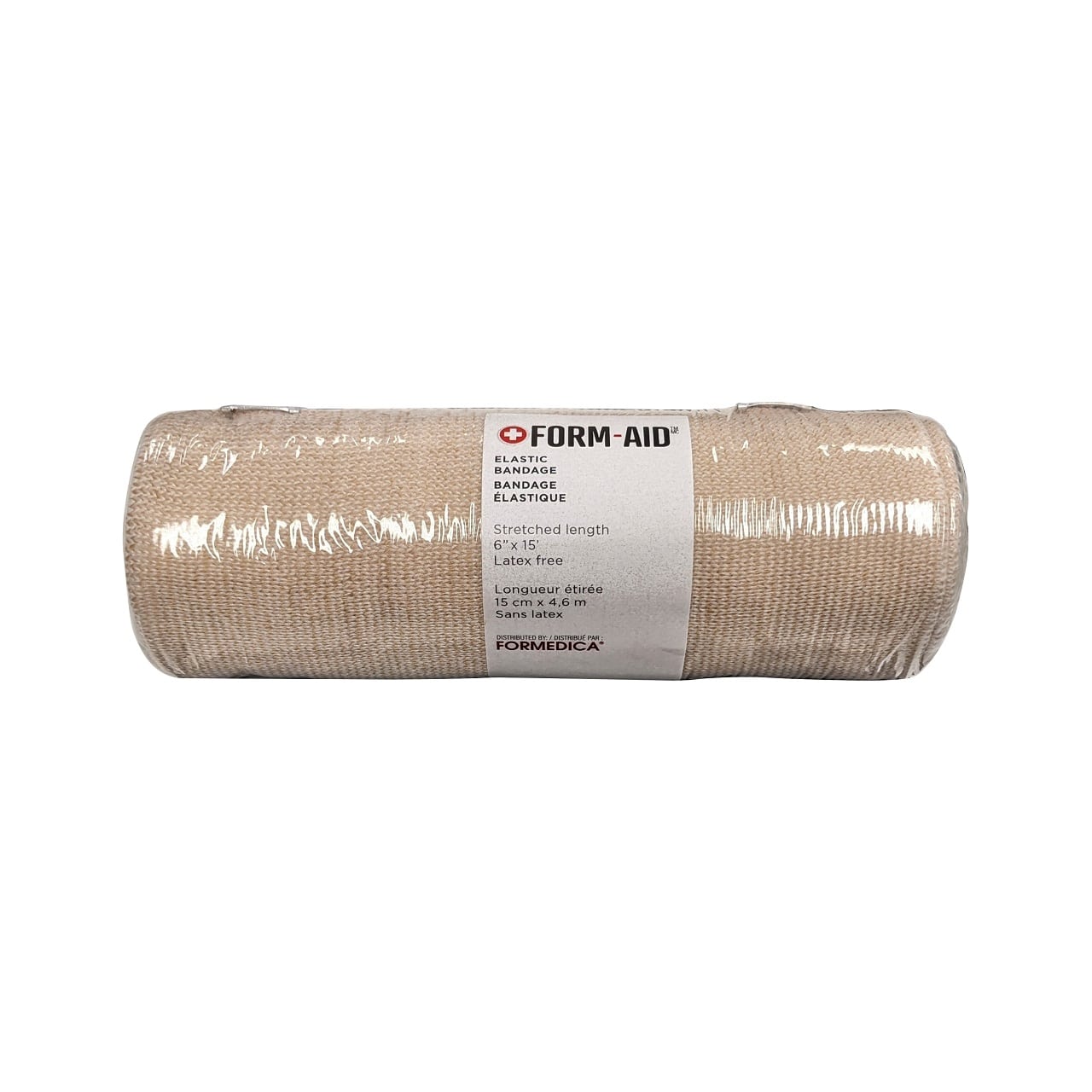 Product label for Formedica Elastic Bandage (6" x 15')