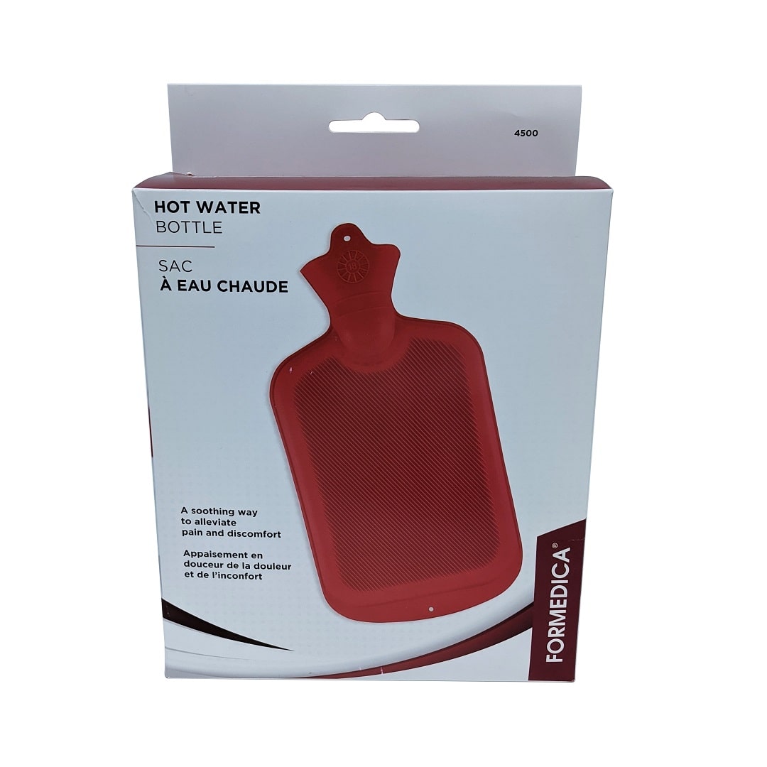 Product label for Formedica Hot Water Bottle 2L Capacity