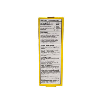 Ingredients, uses, warnings for Gold Bond Anti-Itch Cream (28 grams)